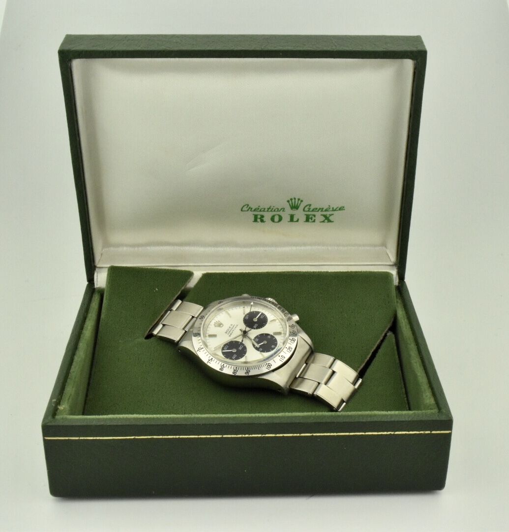 Rolex Cosmograph Daytona 6239 Stainless Steel Silver Dial Vintage 1967