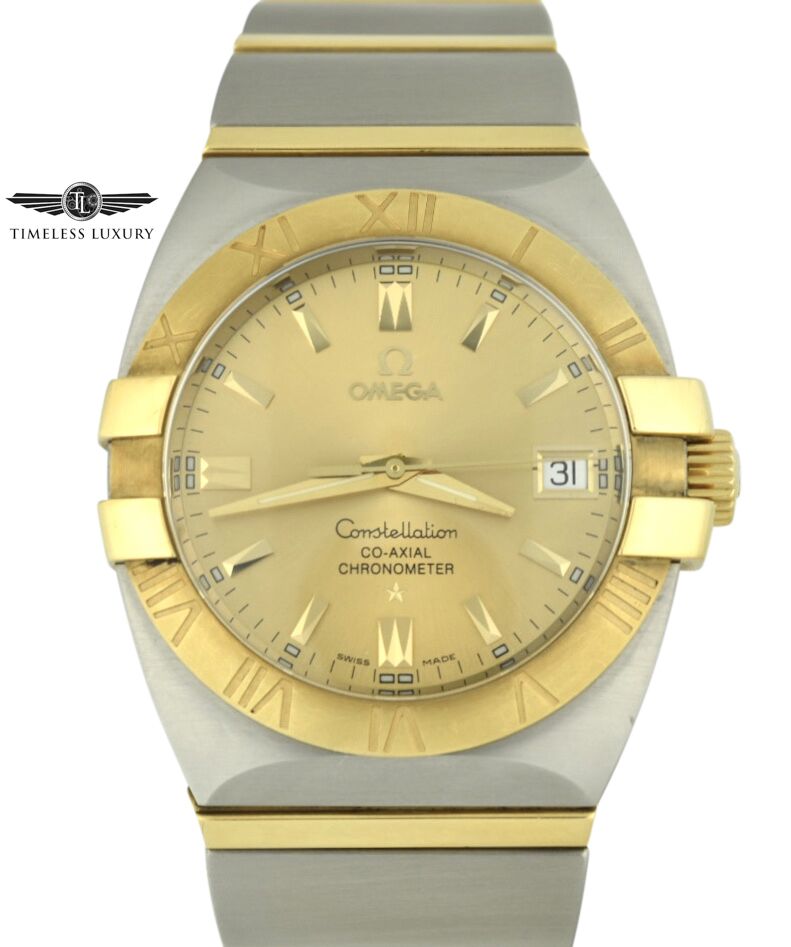 OMEGA Constellation　ダブルイーグル コンステレーション ダブルイーグル クロノグラフ[1819.51.91