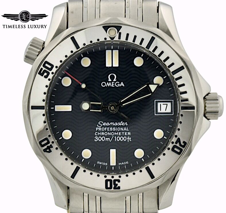 OMEGA SEAMASTE﻿R Automatic Chronometer Omega Seamaster Automatic Chronometer Stainless 38 mm Steel