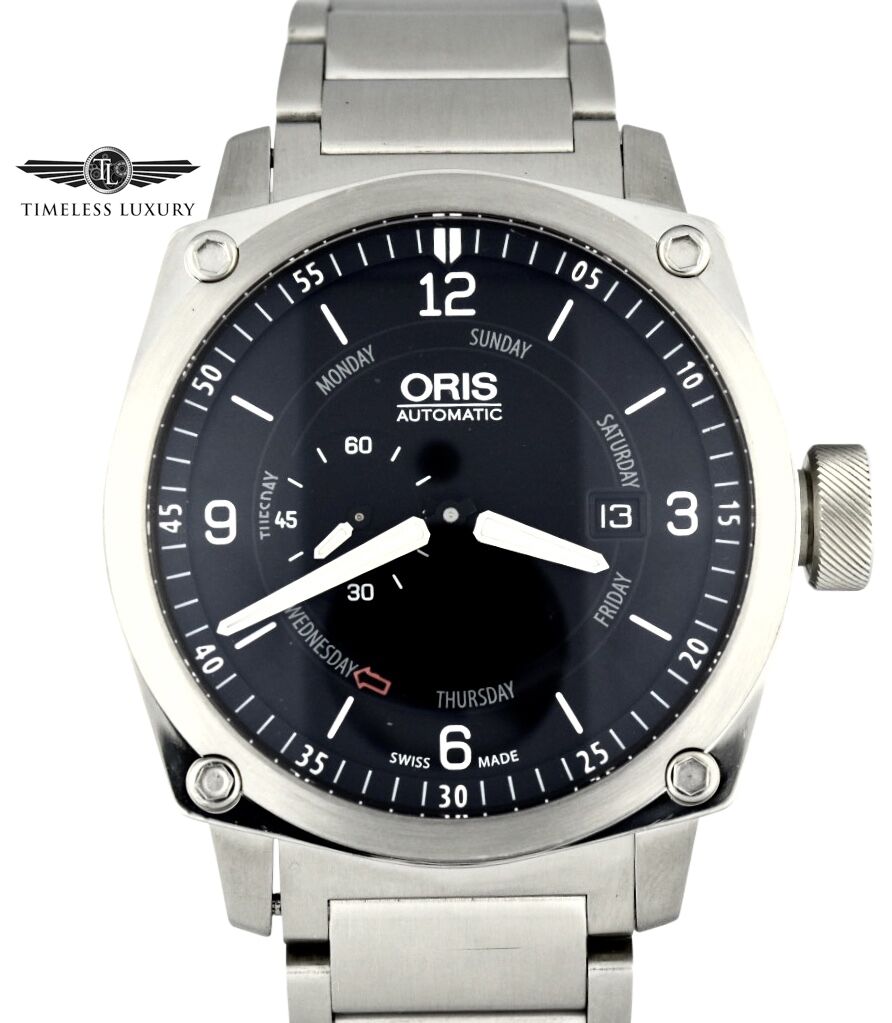 Men's ORIS BC4 Small Second Pointer Day 01 645 7617 4174-07 22 58