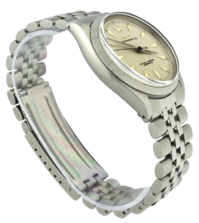 1957 Rolex Oyster Perpetual 6564 Stainless Steel 34mm Watch