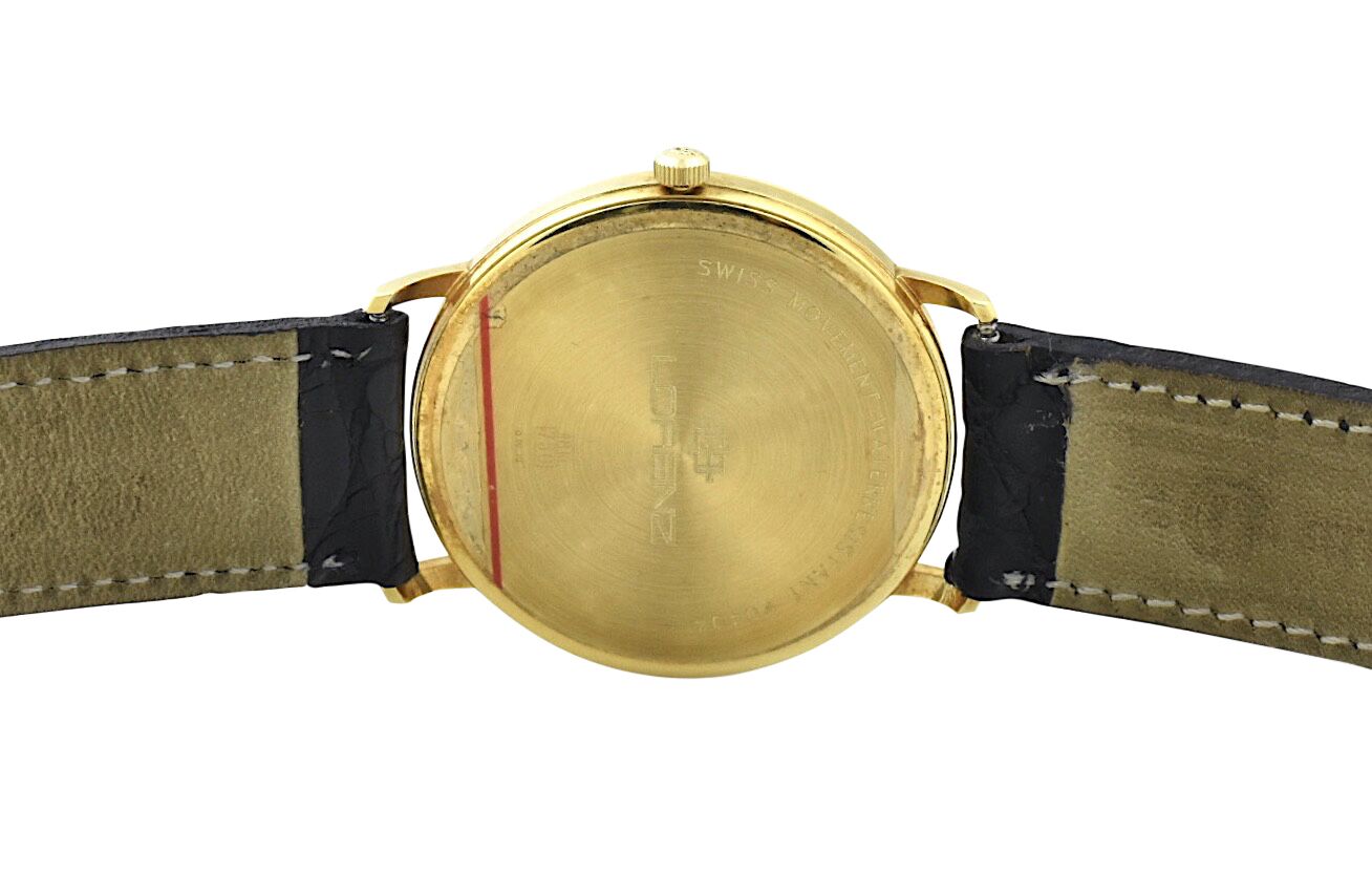 Men's Lorenz Classic 4057 18k Yellow Gold 35mm Quartz Watch