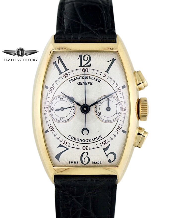 FRANCK MULLER CASABLANCA メンズ　腕時計 Franck Muller Casablanca Chronograph 5850CC 18k Yellow Gold 32mm