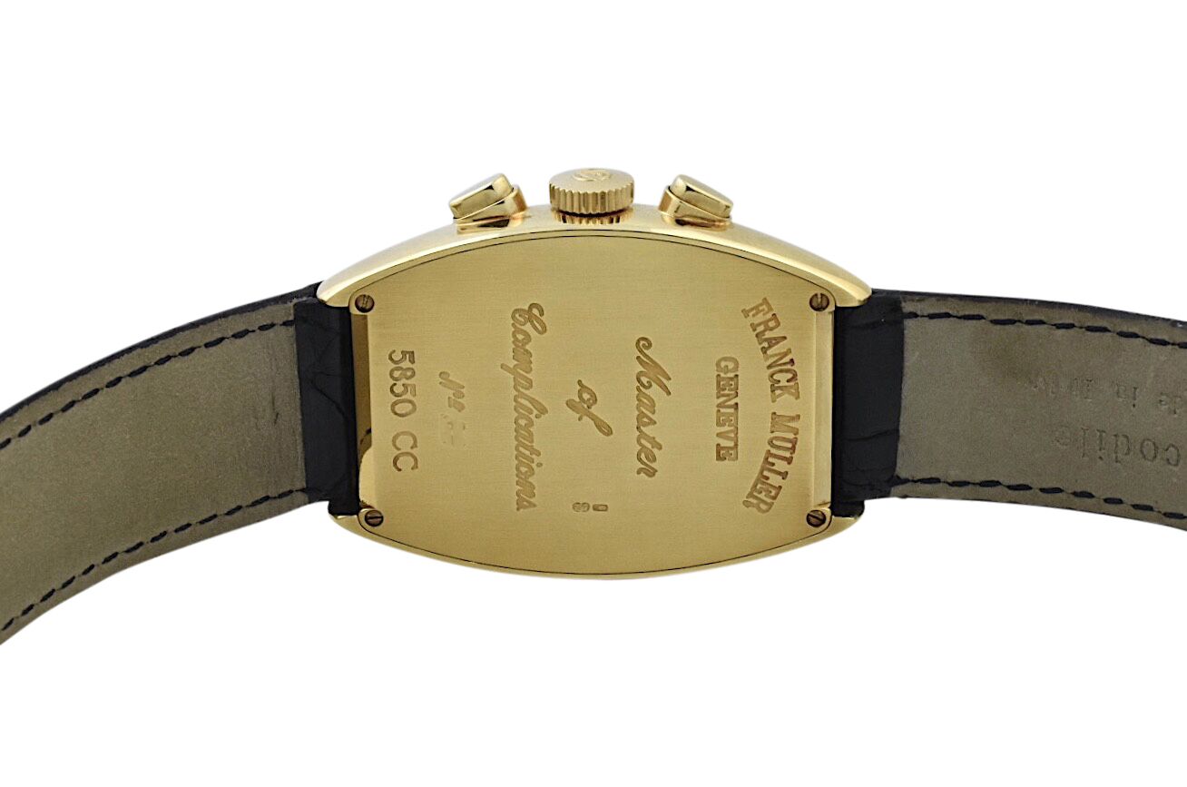 FRANCK MULLER CASABLANCA メンズ　腕時計 Franck Muller Casablanca Chronograph 5850CC 18k Yellow Gold 32mm