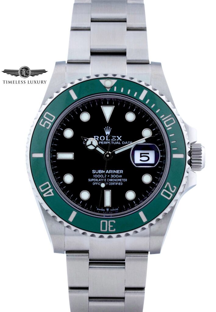 Green Rolex Hulk Submariner Date Green 2022 Rolex Submariner - Main Image