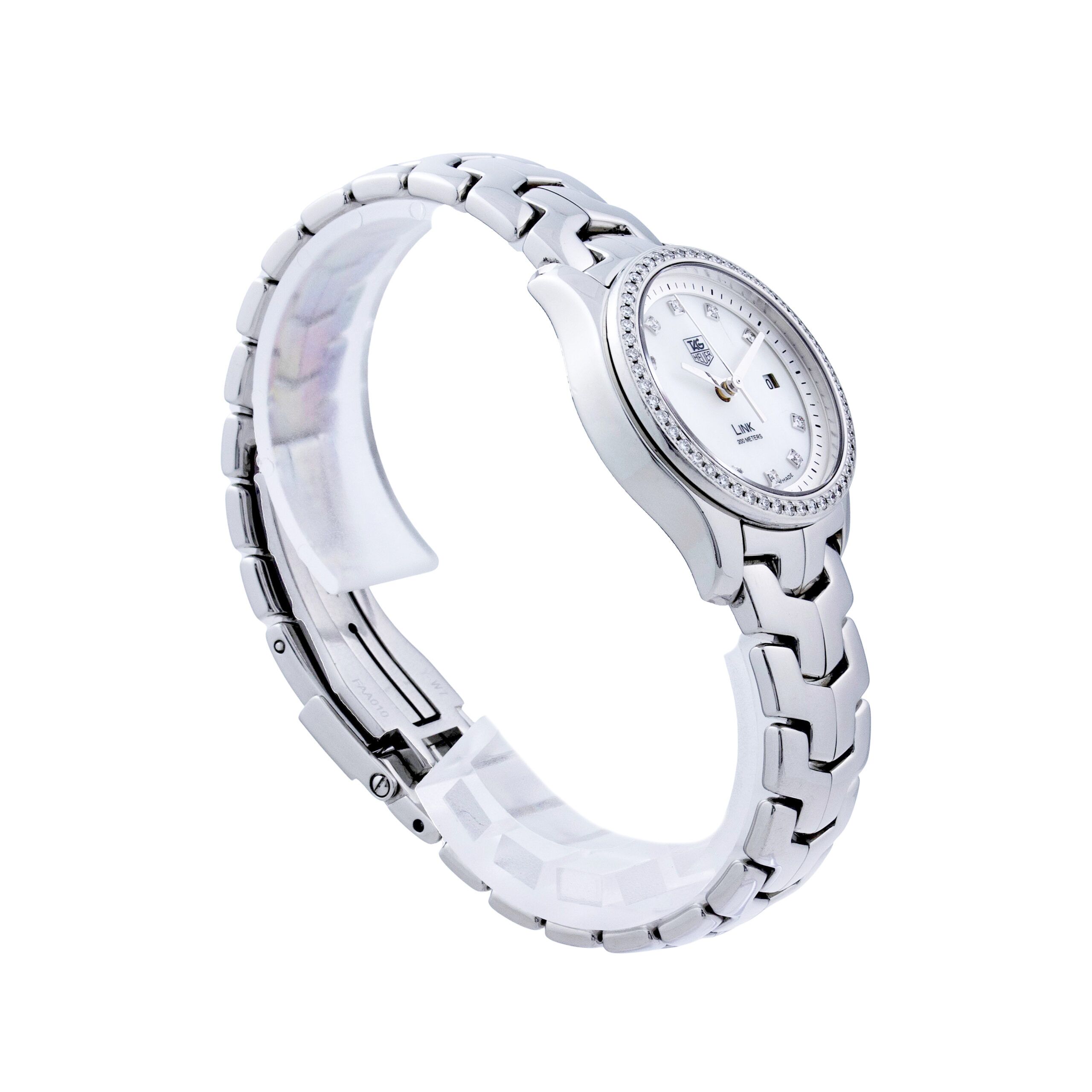 mmk Quick Release Tapered Milanese Polished Mesh Watch Band