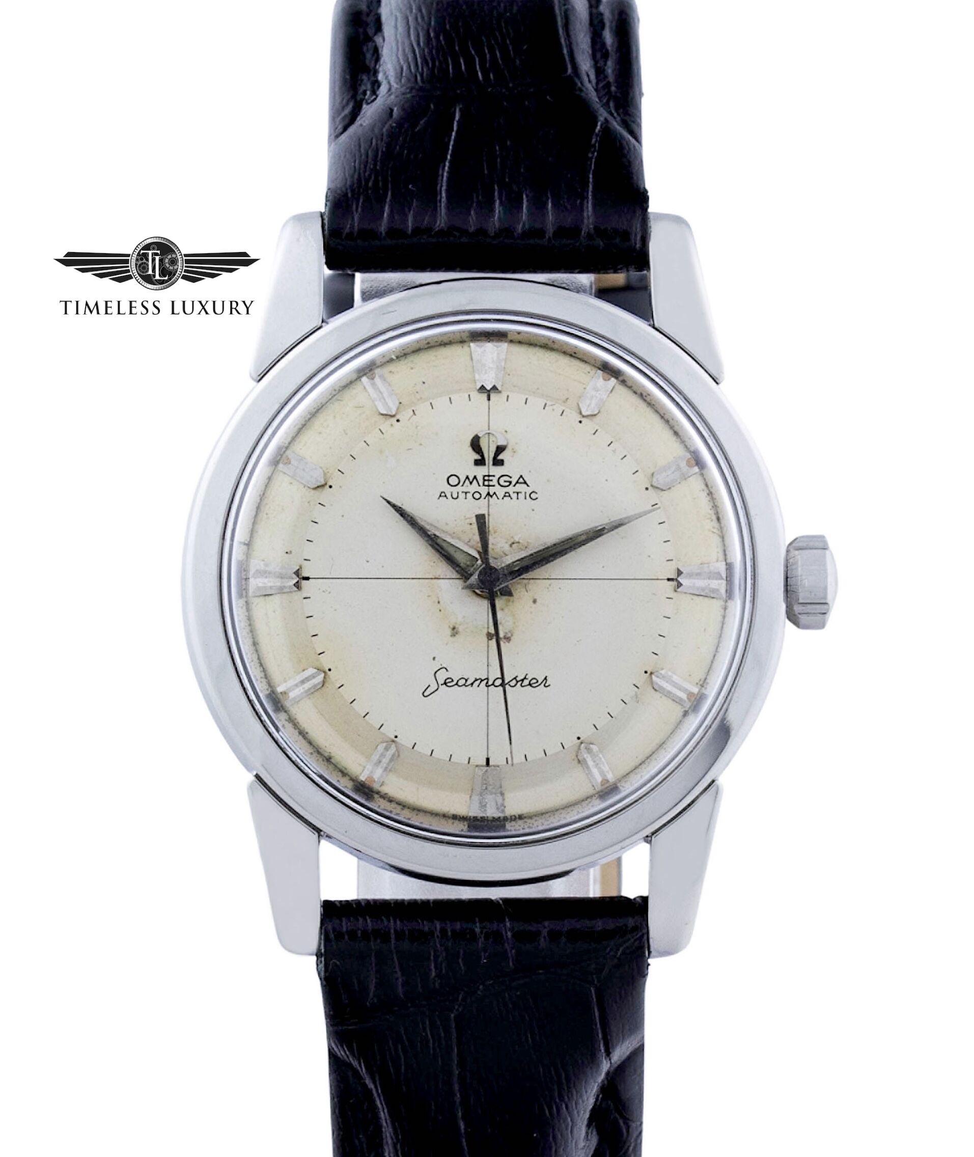 1958 OMEGA Seamaster 2846 Stainless Steel 34mm Automatic Cal 501