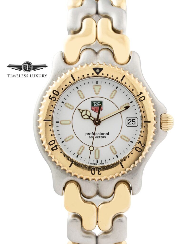 TAG Heuer Link Professional 200m WG1122 Stainless Steel & Gold 38mm