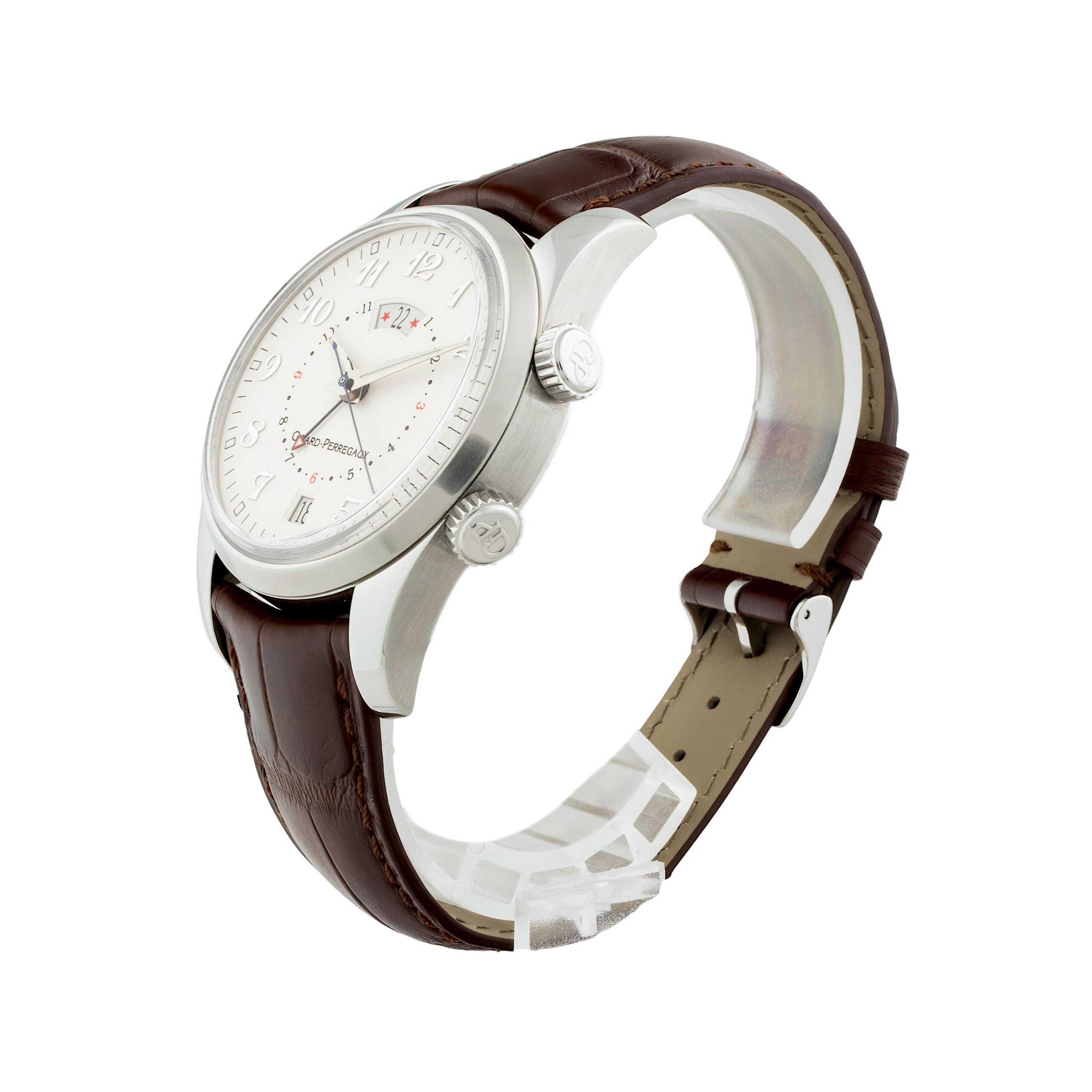 André Lutereau – Travelling Girard-Perregaux Traveller II GMT Alarm 4935 Stainless Steel