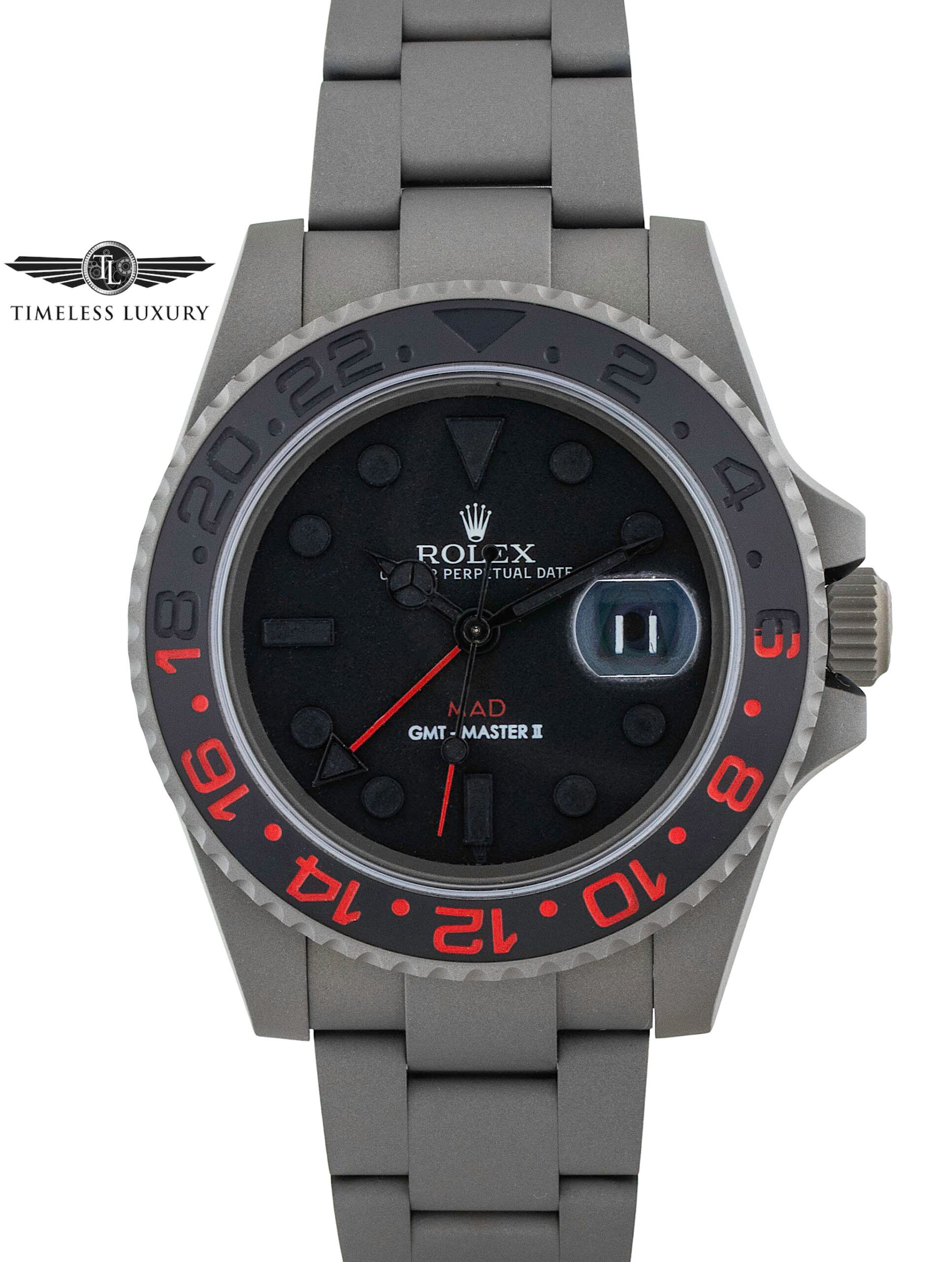 Rolex GMT-Master II 116710LN MAD Paris Xclusive Series 40mm