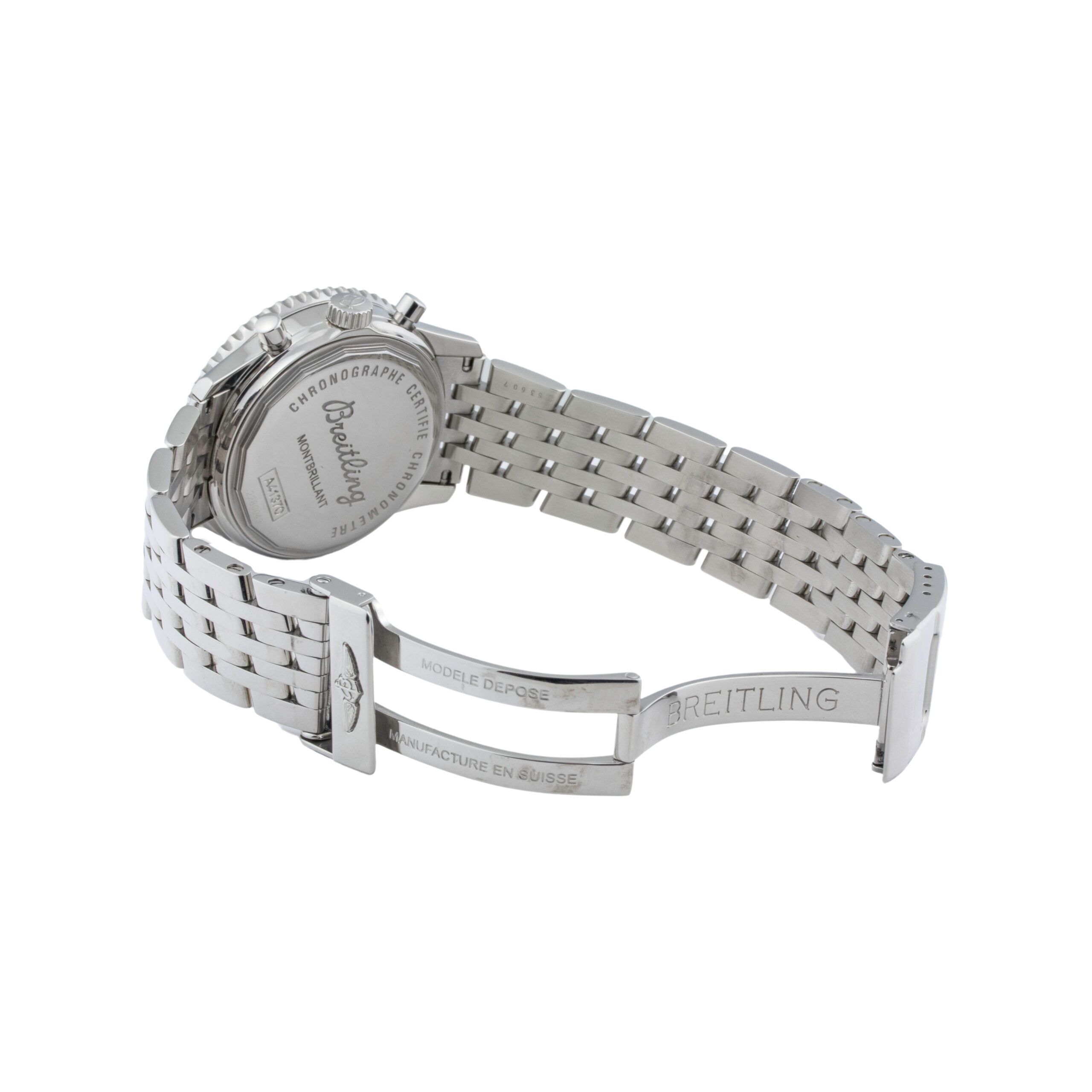 Breitling Navitimer Montbrillant A41370 Brown Dial 38mm Steel