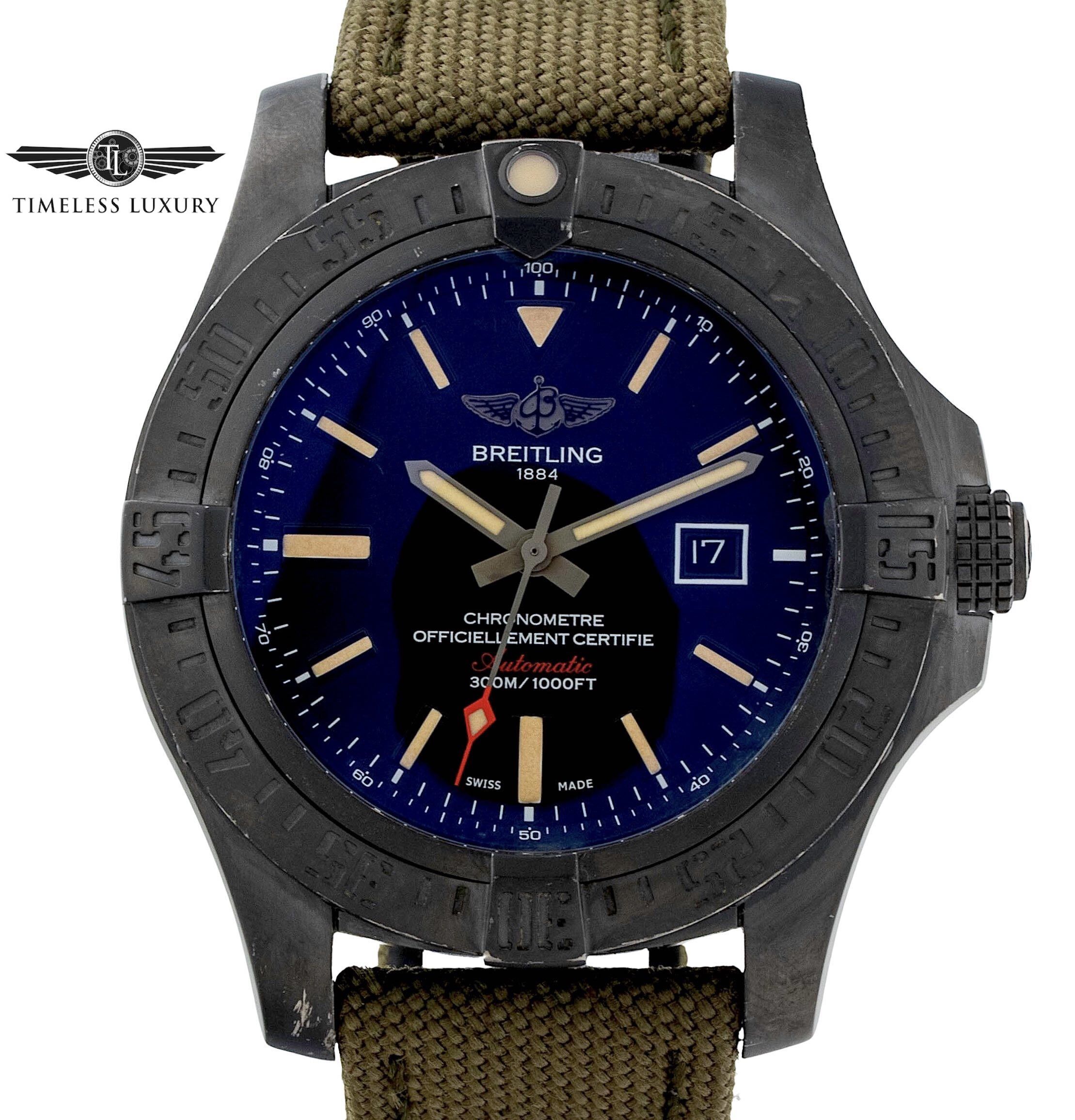 Breitling Avenger Blackbird V1731010/BD12 Black Titanium 48mm