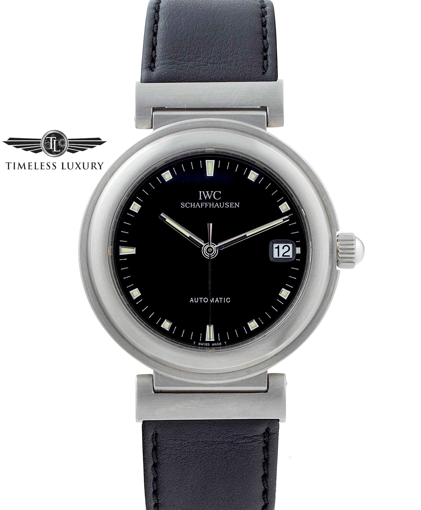 IWC Da Vinci IW3528 Stainless Steel 37mm Black Dial Automatic