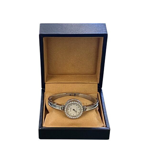 Bvlgari B.zero1 Bangle BZ22S Diamond Bezel Quartz Watch