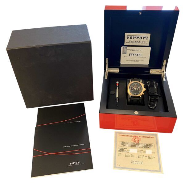 Panerai Ferrari Granturismo Chronograph FER00006 Rose Gold