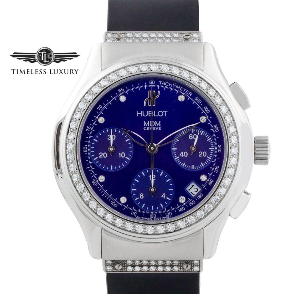 Hublot Elegant MDM Chronograph 1810.1.054 40mm Diamond Dial