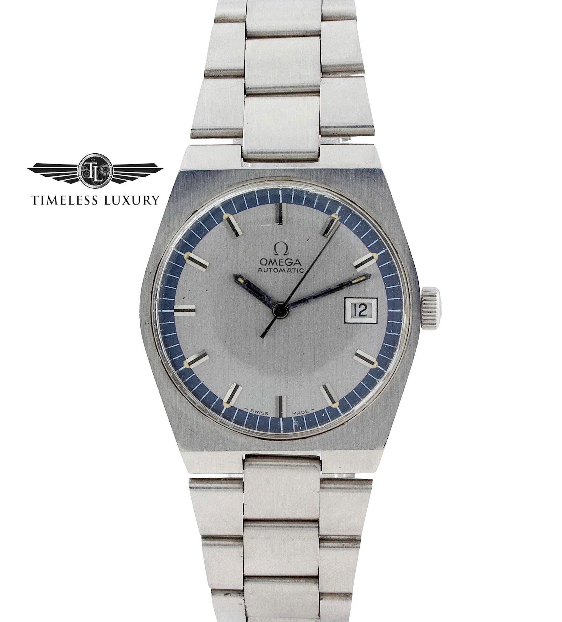 1971 OMEGA Genève 166.099 Stainless Steel 35mm Automatic