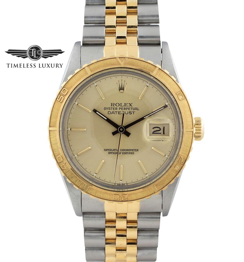 1979 Rolex Datejust Turn-O-Graph 16253 Steel & Gold 36mm