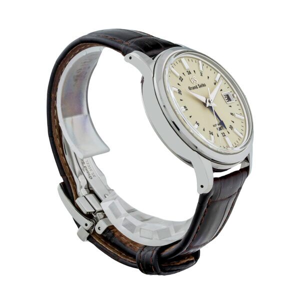 2023 Grand Seiko Elegance GMT SBGM221 Cream Dial 40mm