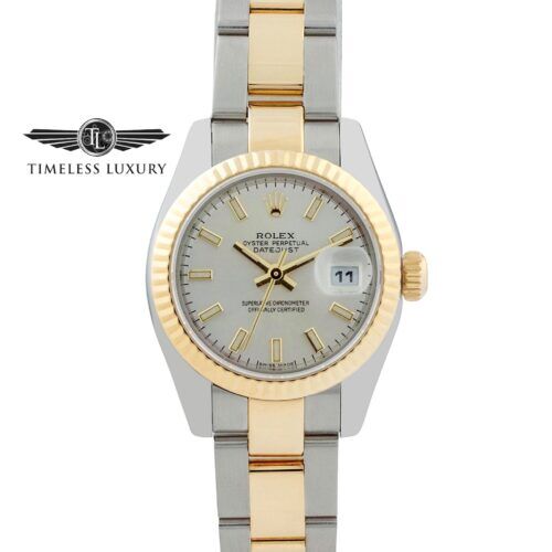 1979 Ladies Rolex President 6917 18k Gold 26mm Diamond Dial