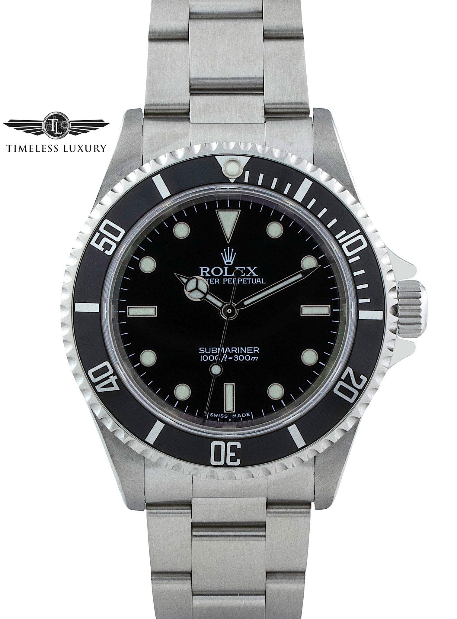 Rolex Submariner 14060M Stainless Steel 40mm Mazda Logo