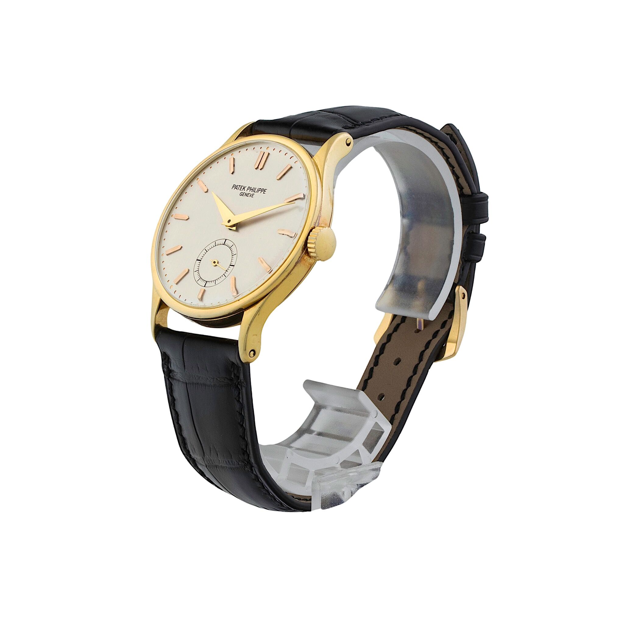 1942 Patek Philippe Calatrava 570 Jumbo 18k Yellow Gold 35mm