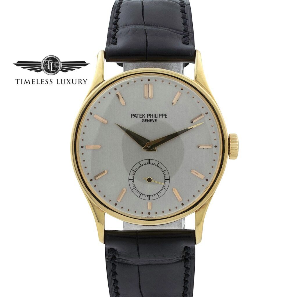 1942 Patek Philippe Calatrava 570 Jumbo 18k Yellow Gold 35mm